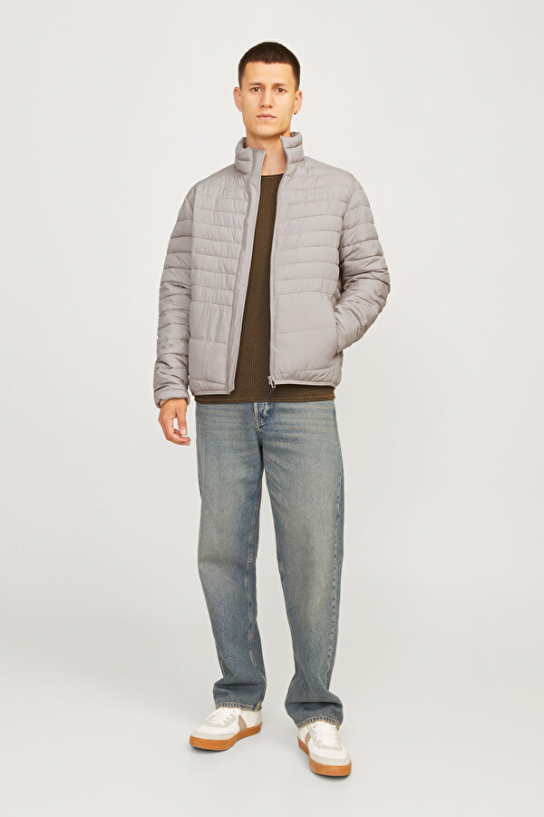 Jack & Jones JJESTATE PACKABLE PUFFER Bej Erkek Mont