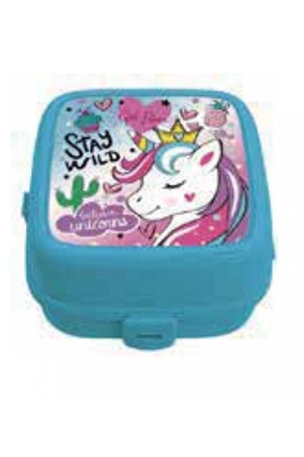 UNICORN Pony Beslenme Kabı Mavi Pony