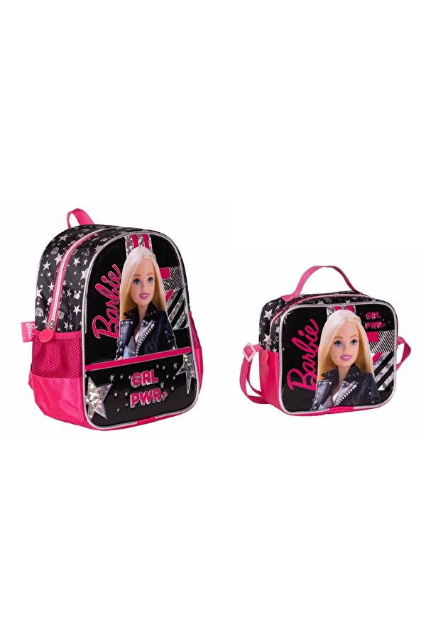 Barbie Anokul Çantası ve Beslenme Çantası