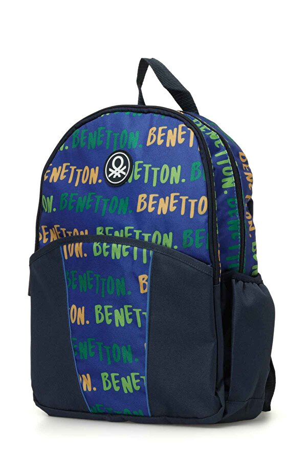 United Colors of Benetton OVERQ-12965 4PR Lacivert Unisex Sırt Çantası