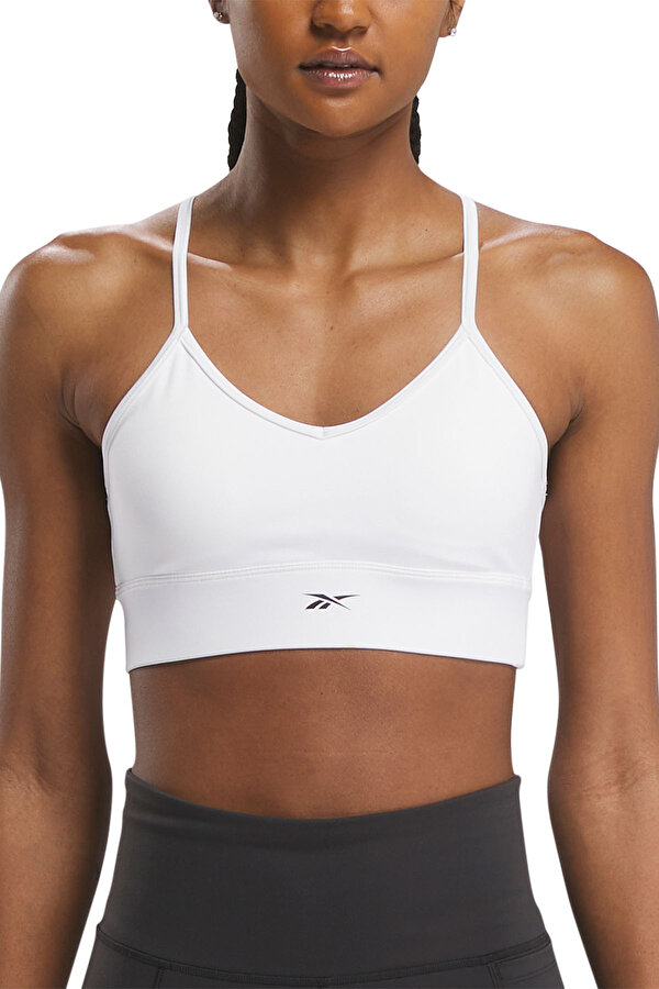 Reebok Workout Ready Sports Bra Белый Женщина Топ