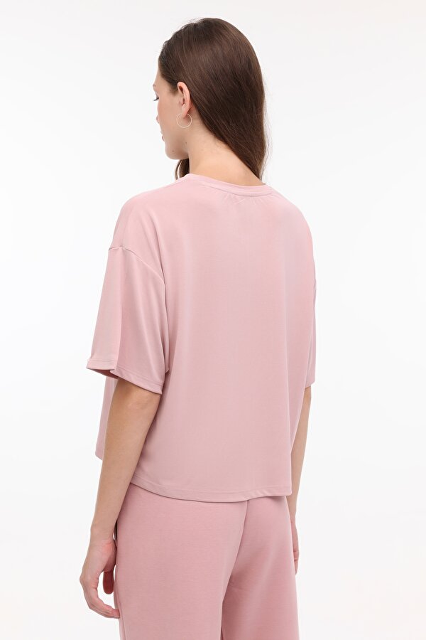 Lumberjack WL PALMA 11MS400 4PR Pembe Kadın Kısa Kol T-Shirt