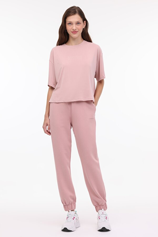 Lumberjack WL PALMA 11MS400 4PR Pembe Kadın Kısa Kol T-Shirt