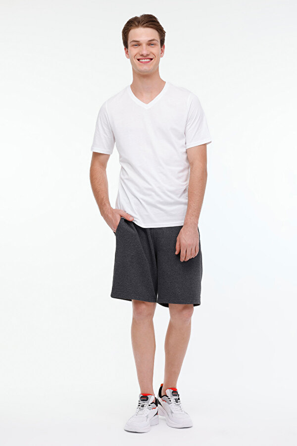 Kinetix MB SN221 T SHIRT 4PR Beyaz Erkek Kısa Kol T-Shirt
