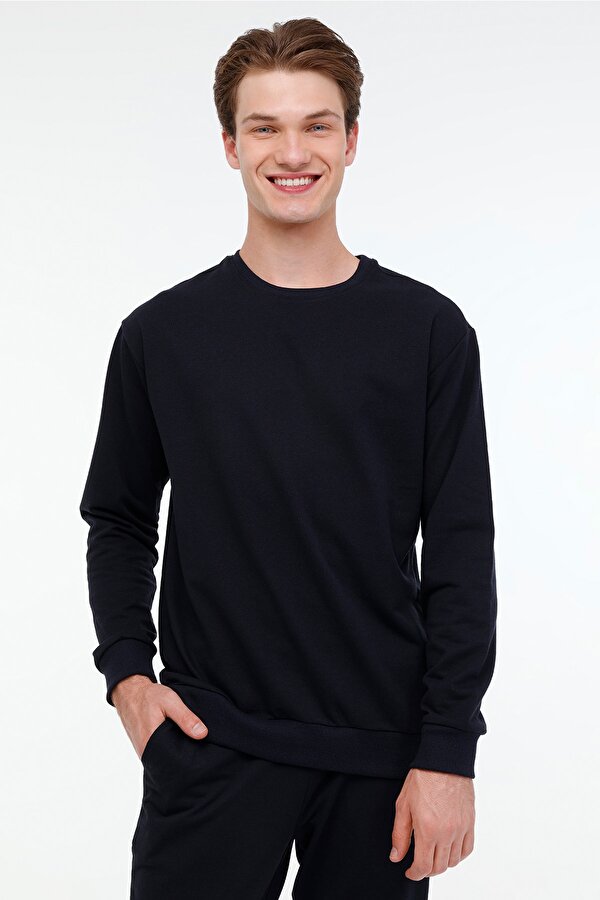 Kinetix MR RJN90 C SW 4PR Lacivert Erkek Sweatshirt