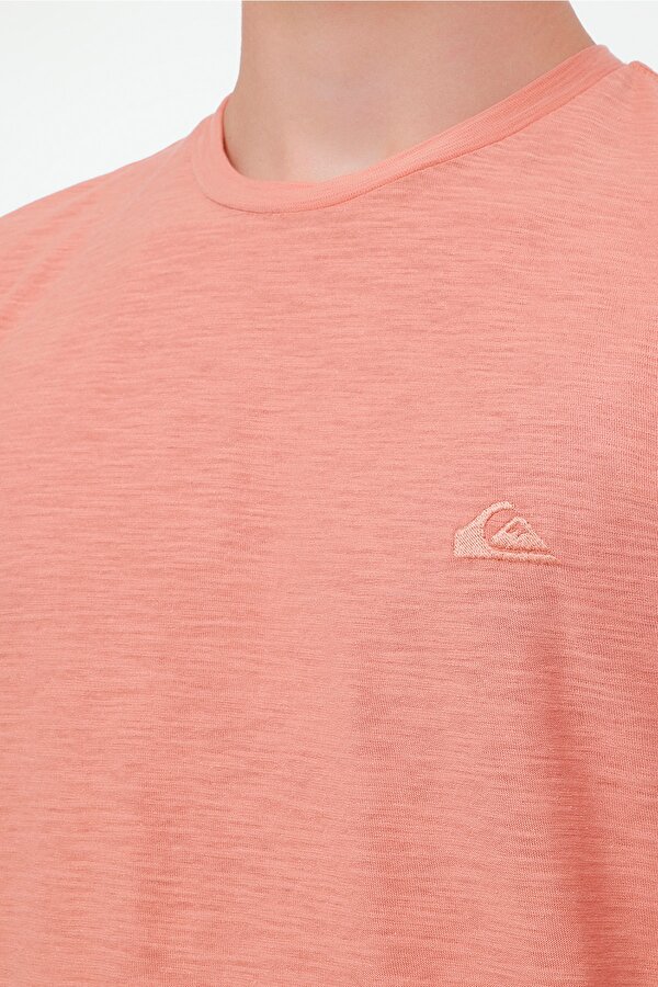 Quiksilver SLUB  KTTP MJR0 Gül Kurusu Erkek Kısa Kol T-Shirt
