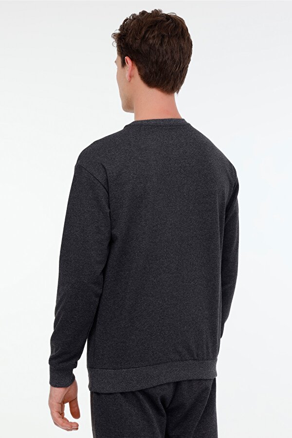 Kinetix MR RJN90 C SW 4PR Gri Erkek Sweatshirt