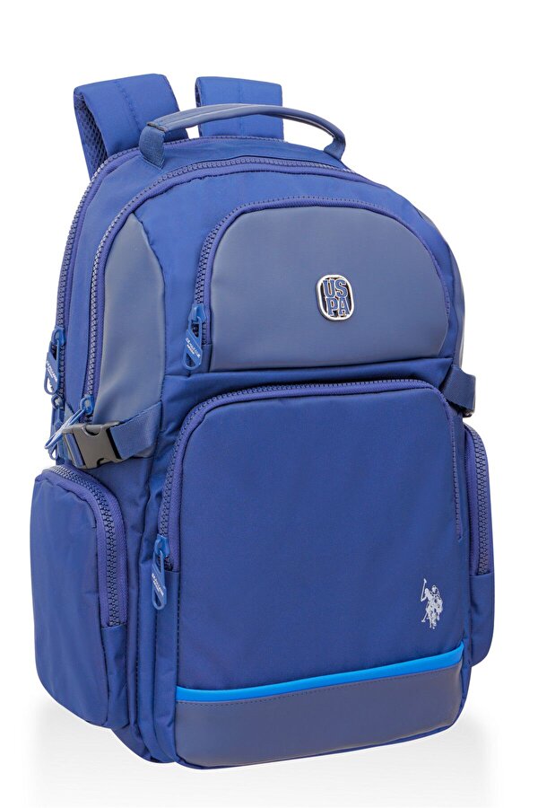 U.S. Polo Assn. 23753-23634-23632 Sırt Çantası Okul Çantası Seyahat Kamp Çantası LACİVERT