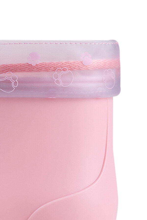 W10242 BIMBI ELEFANTE Gül Kurusu Kız Çocuk Yağmur Çizmesi - Görsel 5