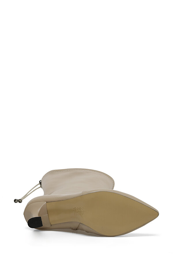 Butigo SCARLET 3PR Bej Kadın Topuklu Çizme