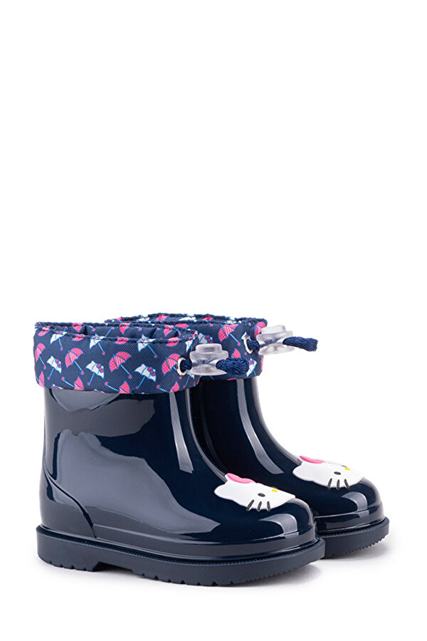 Igor W10261 BIMBI HELLO KITTY Lacivert Kız Çocuk Yağmur Çizmesi