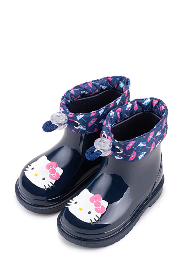 Igor W10261 BIMBI HELLO KITTY Lacivert Kız Çocuk Yağmur Çizmesi