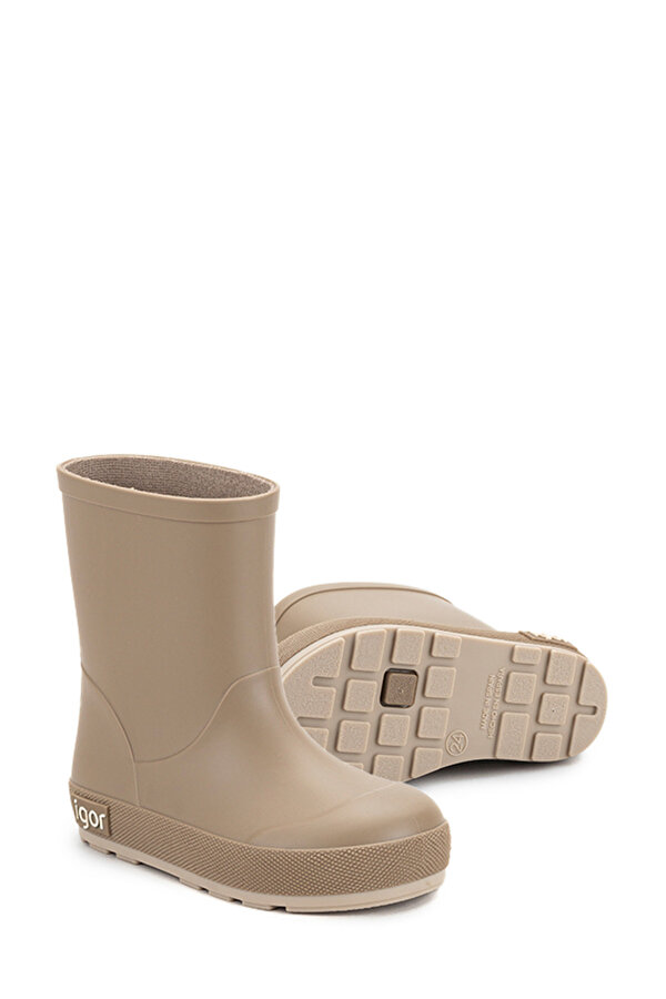 Igor W10294 YOGI DK Bej Kız Çocuk Yağmur Çizmesi