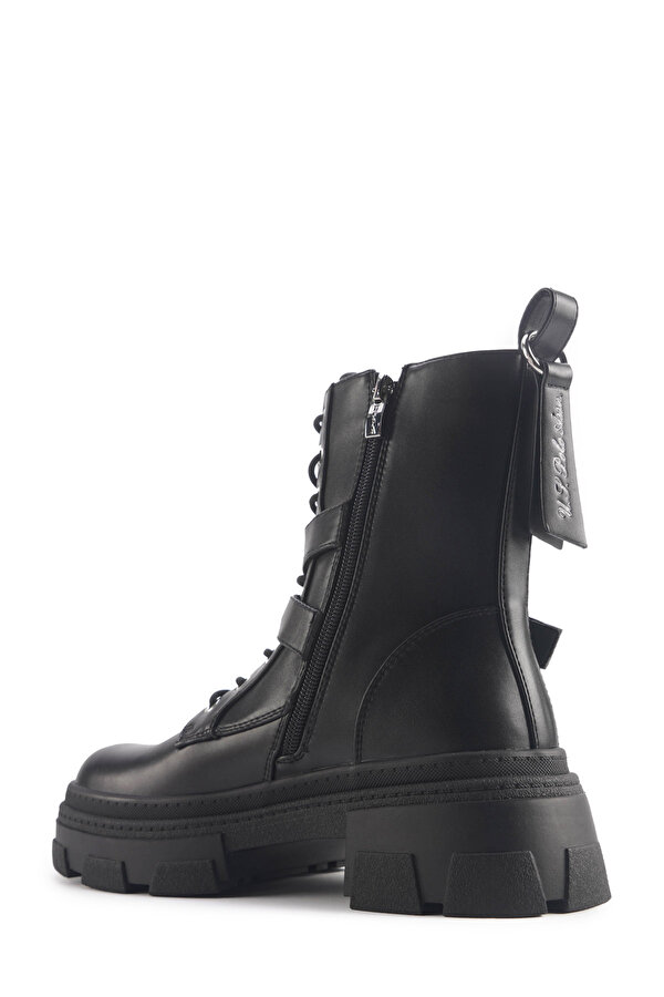 ASSO 4PR Siyah Kadın Rock Bot - Görsel 4