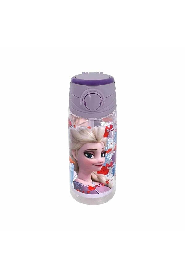 Frocx Matara Frozen Plastik 500 ml Magical Pipetli Frozen Suluk