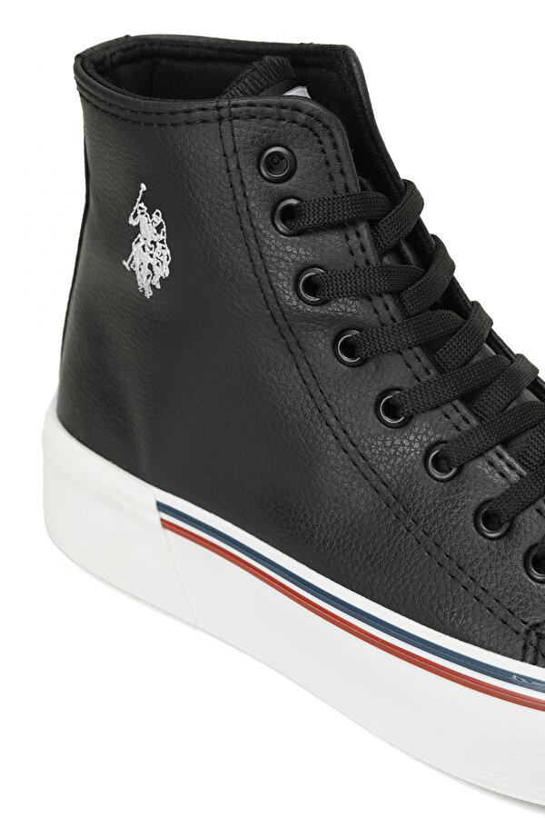 U.S. Polo Assn. PENELOPE HIGH P WT 4PR Siyah Kadın Sneaker Bot