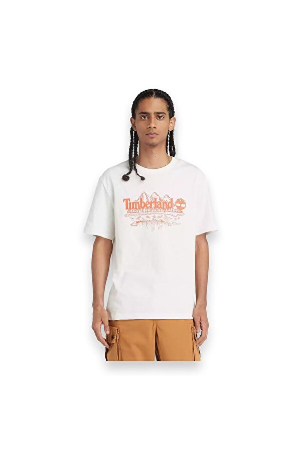 Timberland logo t shirt cheap