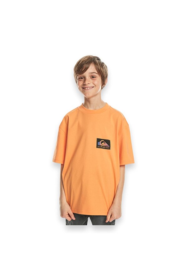 Eqbzt04706 Back Flash Turuncu Erkek Çocuk T-Shirt