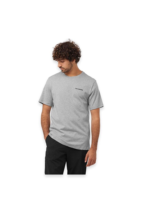 Salomon Lc2219400 Graphic Perf Ss Tee M Erkek T-Shirt