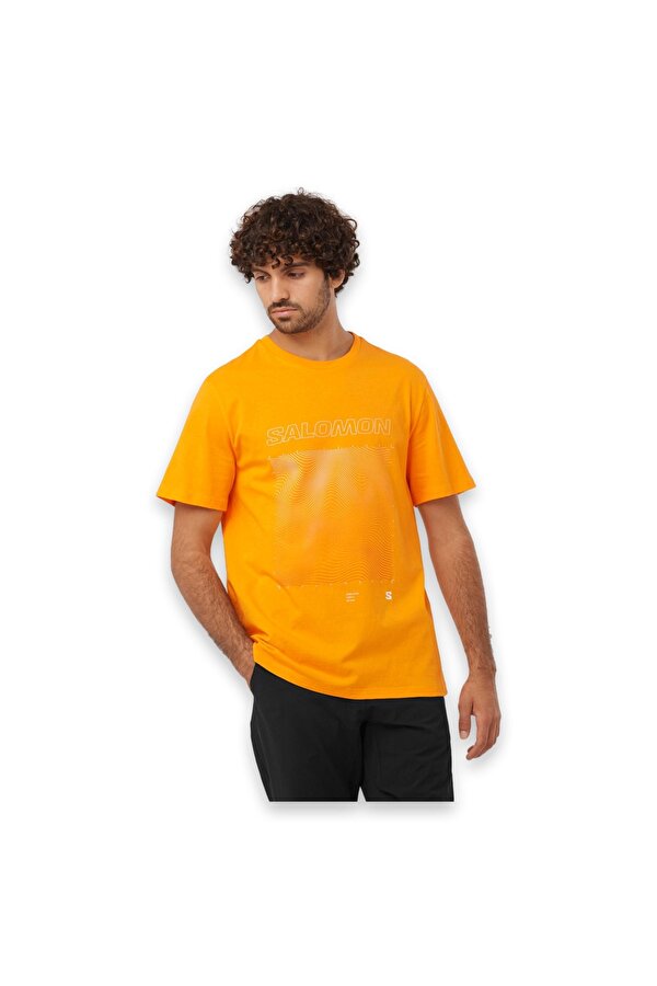 Lc2219200 Graphic Ss Tee M Turuncu Erkek T-Shirt