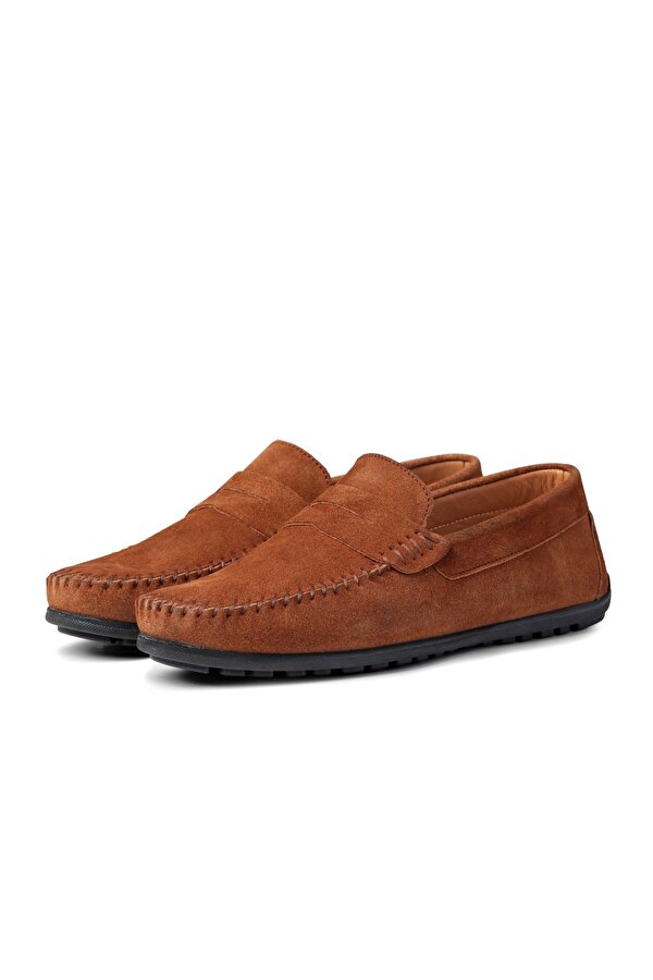 Ducavelli Naran Hakiki Deri Erkek Günlük Ayakkabı, Loafer Ayakkabı, Hafif Ayakkabı, Süet Ayakkabı
