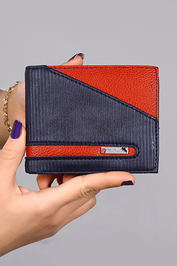 Polo Air Su Yolu Desen Cüzdan Kartlık Kemer Çakmak Kombin Lacivert Set