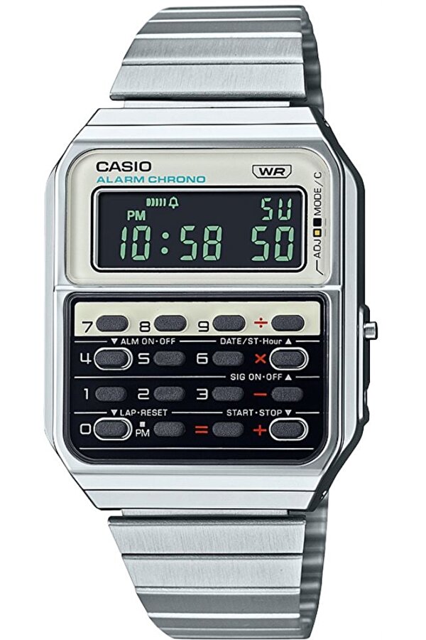Casio CA-500WE-7BDF Hesap Makineli Erkek Kol Saati