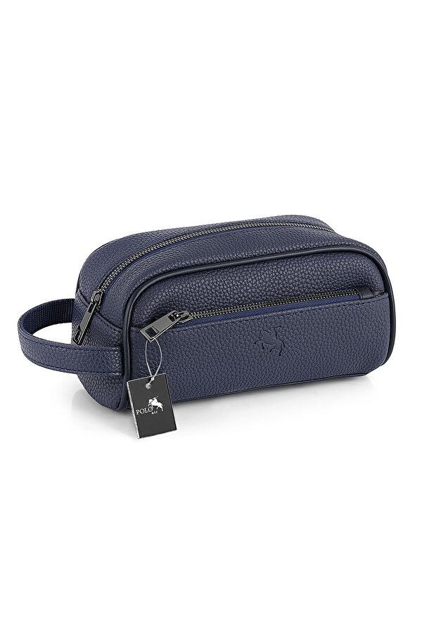 Polo Air Erkek El Çantası Cüzdan Kemer Set Lacivert Kombin N-31-L