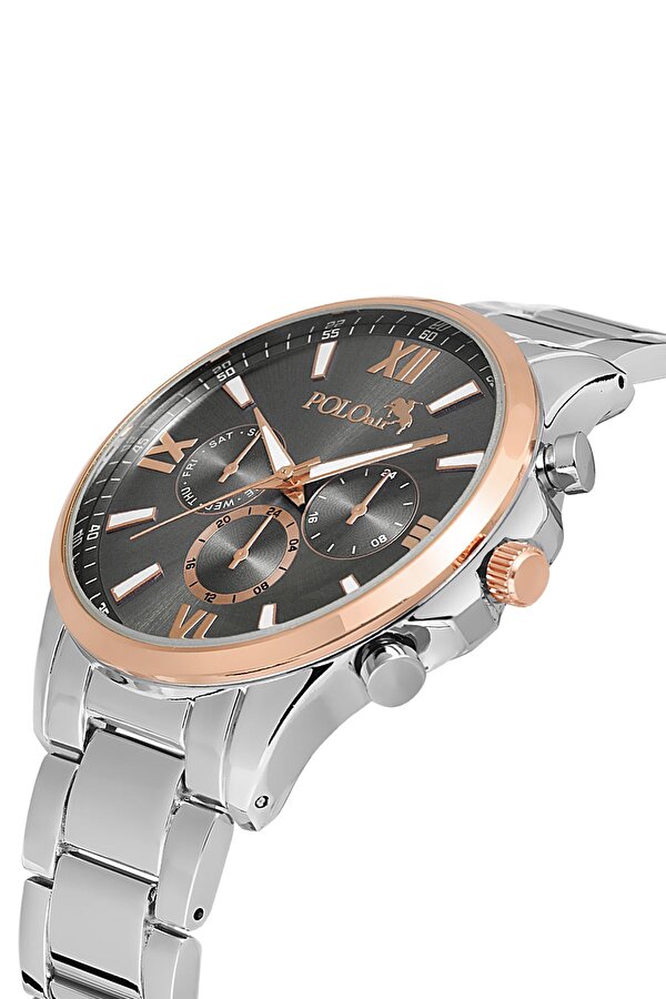 Polo Air Erkek Kol Saati Cüzdan Kemer Kartlık Parfüm Kombin Set PL-0852E3