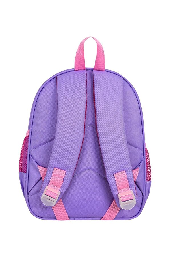 Waddell Lisanslı Lila Kedi Anaokul Kreş Okul Öncesi Çocuk Sırt Çantası