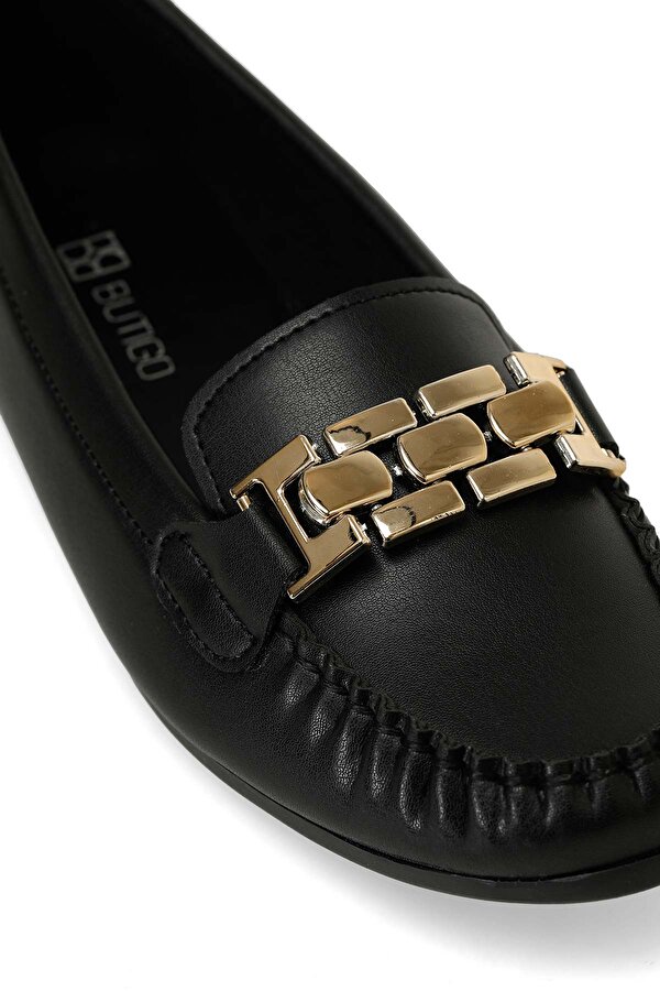 Butigo 24K-512 4PR Siyah Kadın Loafer