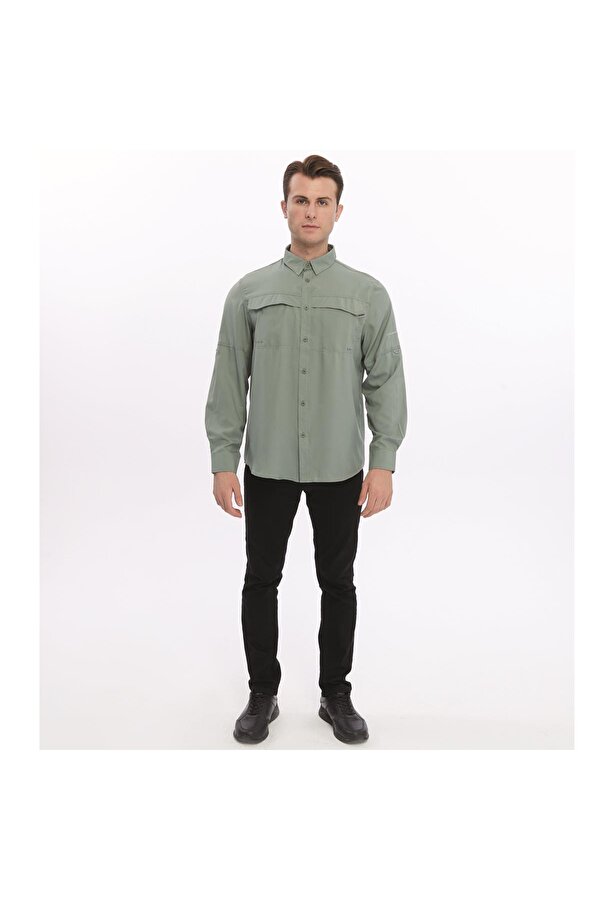 Freecamp Novella Erkek Gömlek-YEŞİL