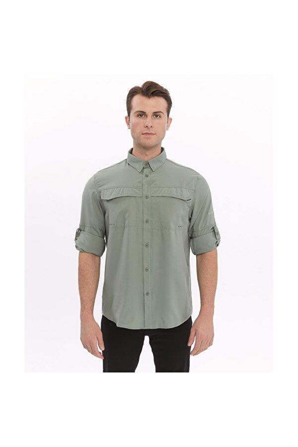 Freecamp Novella Erkek Gömlek-YEŞİL