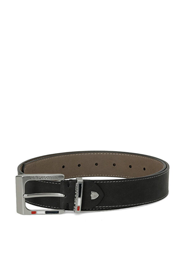 U.S. Polo Assn. USPA PALMER 4PR Siyah Erkek Kemer