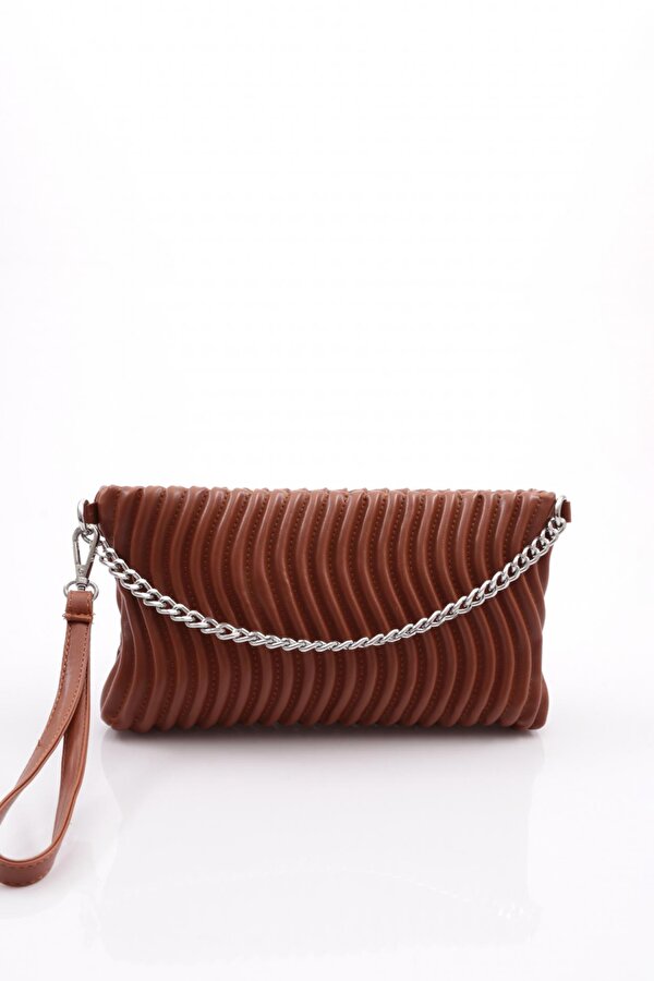 DGN 1005 Kadin Zincir Detayli Omuz Ve Kol Çantasi