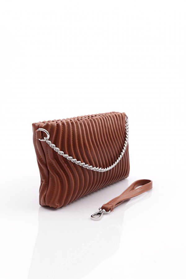 DGN 1005 Kadin Zincir Detayli Omuz Ve Kol Çantasi