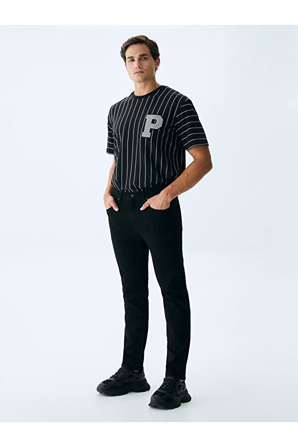 LTB Sawyer Y Normal Bel Dar Paça Slim Jean Pantolon