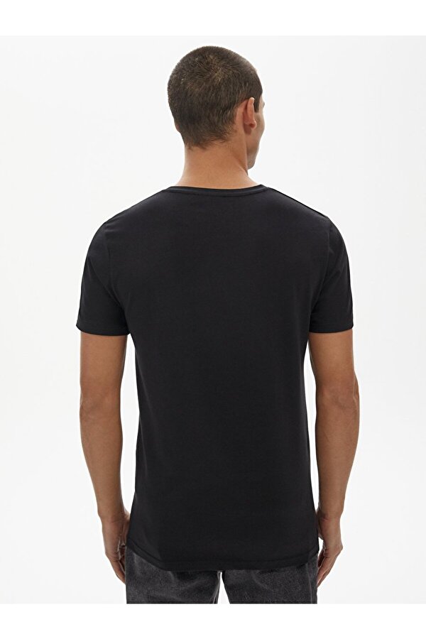LTB Basıc Slim Fit Siyah T-shırt
