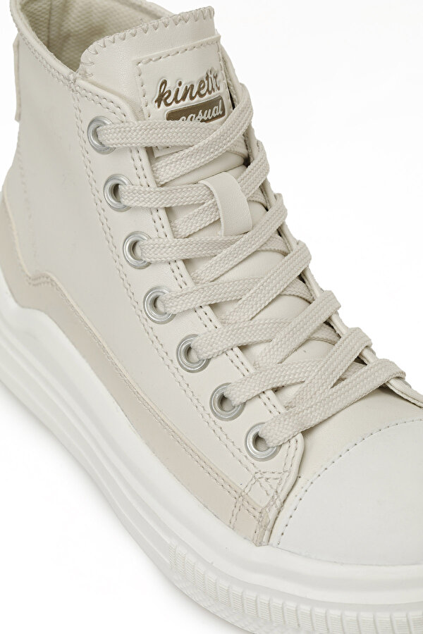 Kinetix LORNA HI J 4PR Krem Kız Çocuk High Sneaker
