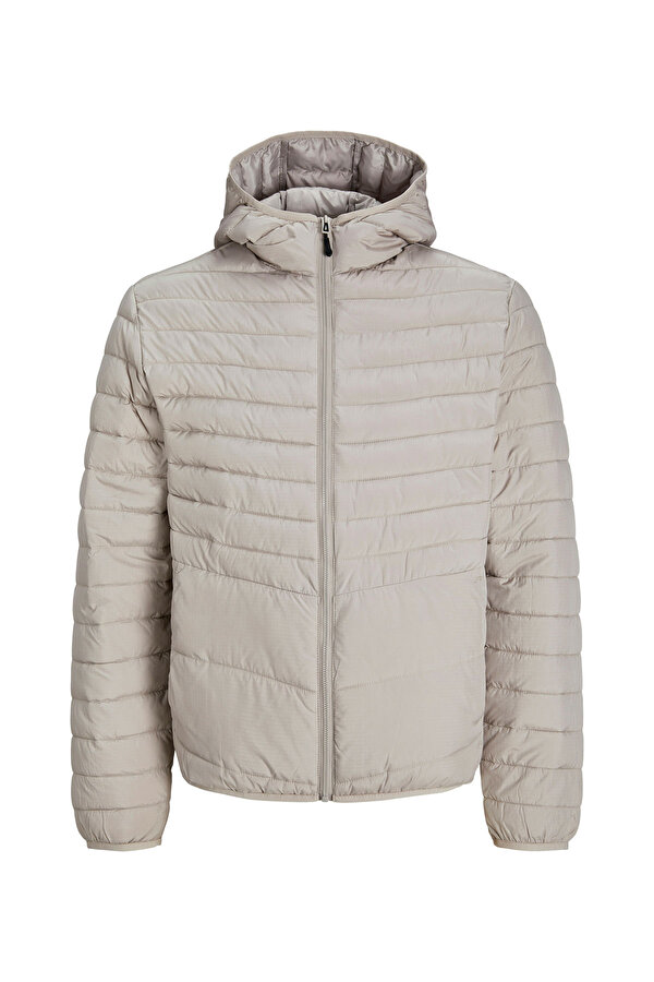Jack & Jones JJESTATE PACKABLE PUFFER GRI Erkek Mont
