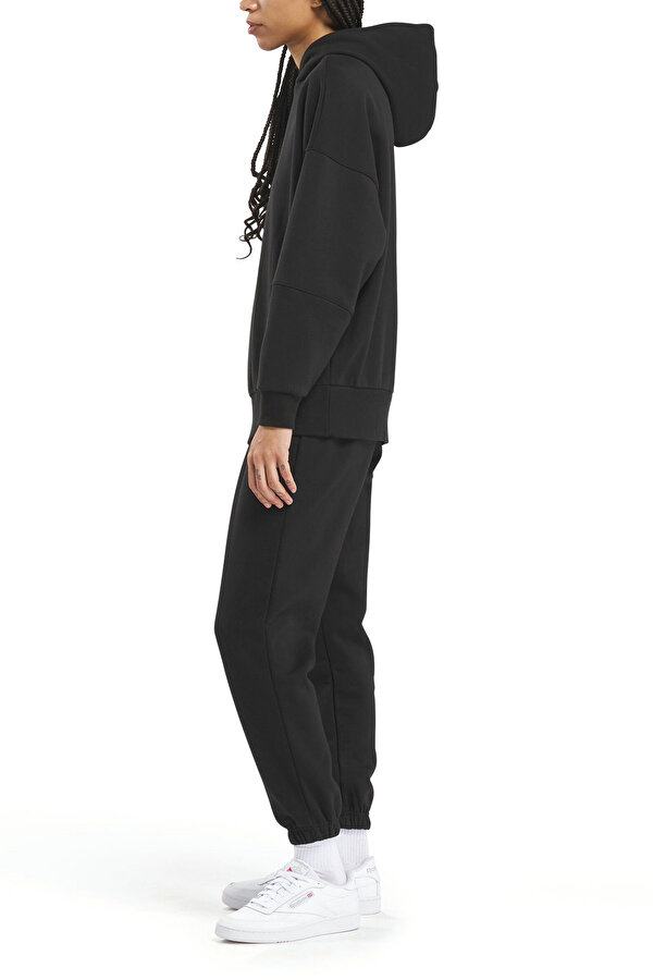 Reebok LUX OVERSIZED HOODIE Siyah Kadın Sweatshirt