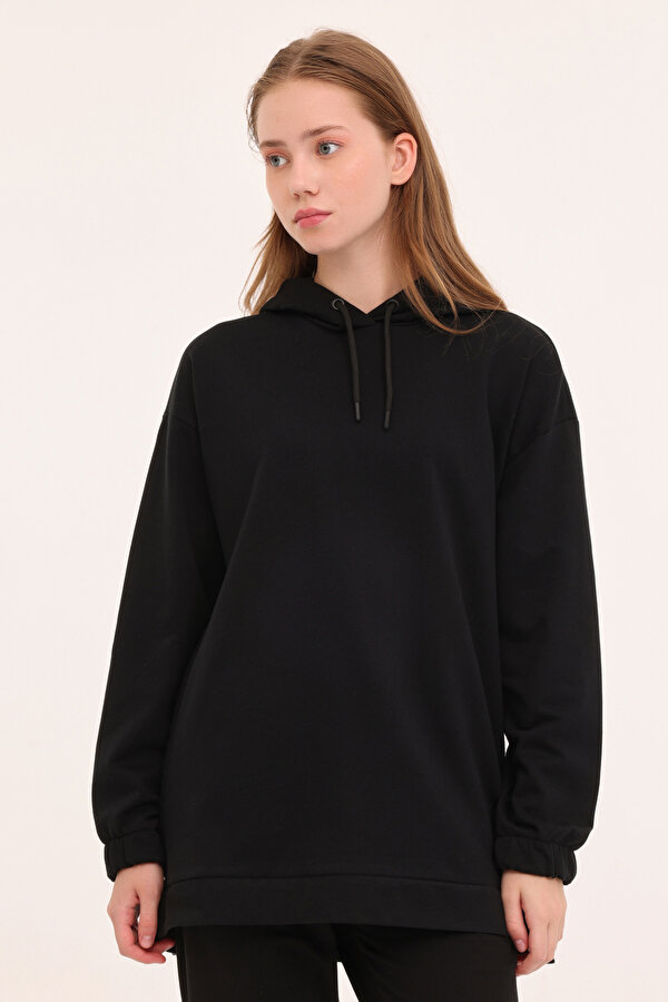 Kinetix WL CLAUDIA 17MS418 4PR Siyah Kadın Sweatshirt