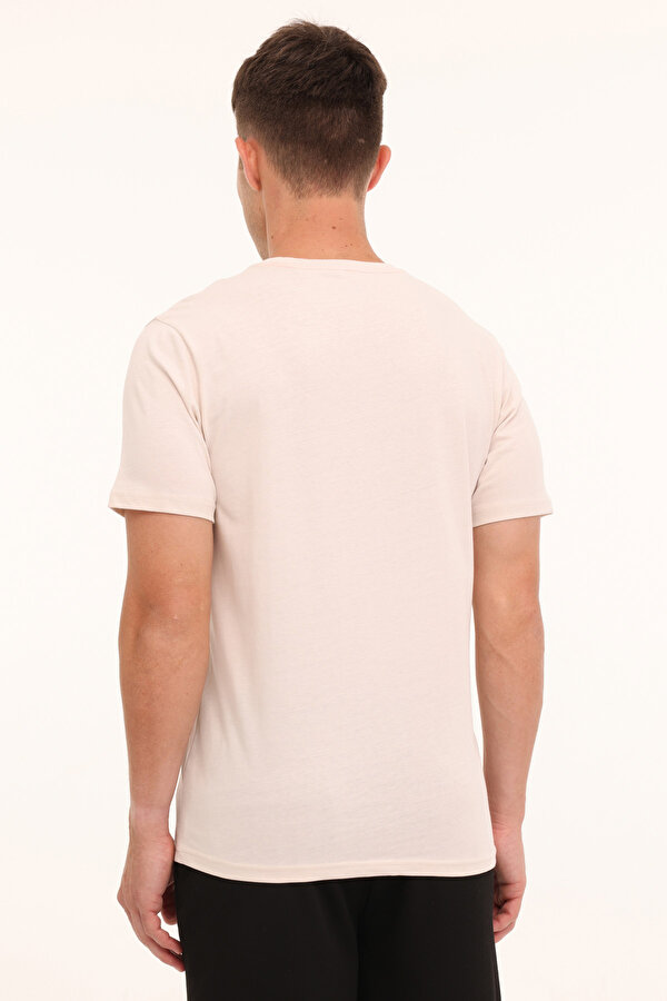 Lumberjack ML GREYS 11URB2028 4PR Taş Rengi Erkek Kısa Kol T-Shirt