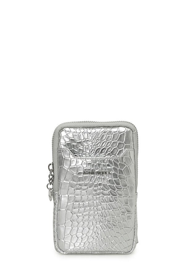Nine West PIANOLAPHONE  4PR Gümüş Kadın Telefon Çantası