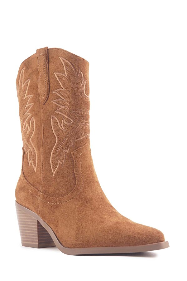 Butigo 24K-1002 4PR Taba Kadın Kovboy Bot