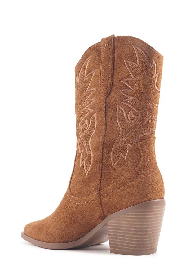 Butigo 24K-1002 4PR Taba Kadın Kovboy Bot