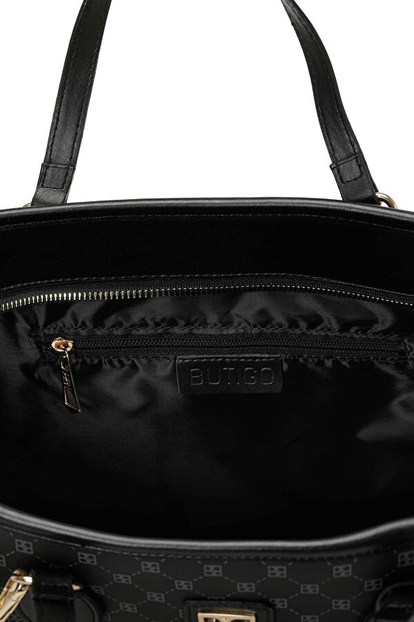 Butigo MNG GS OMZ 4PR Siyah Kadın Omuz Çantası