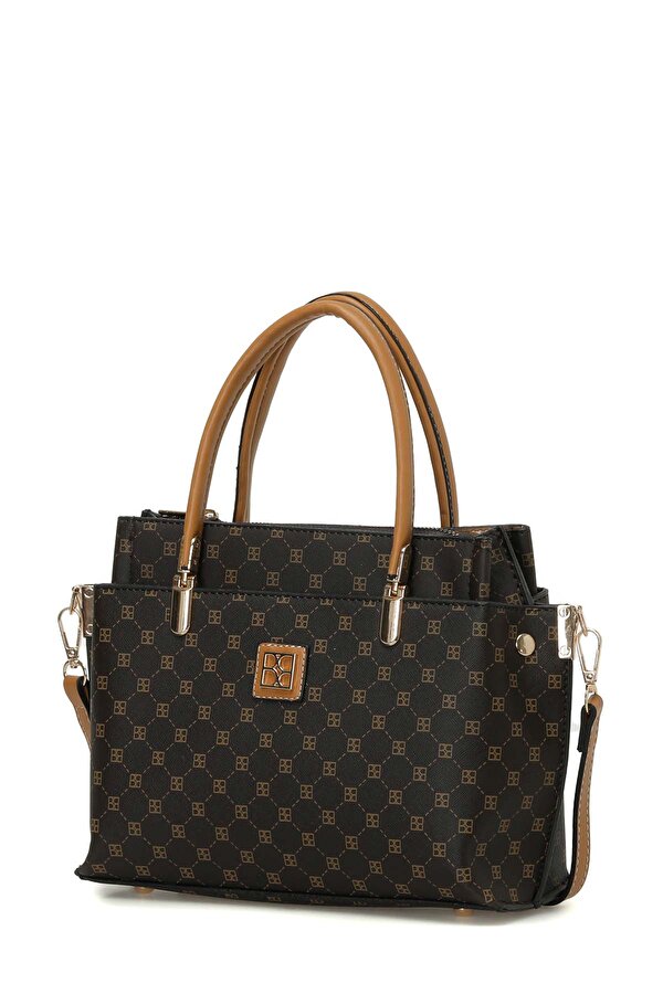 Butigo MNG BOLMELI EL 4PR KAHVE MULTI Kadın El Çantası