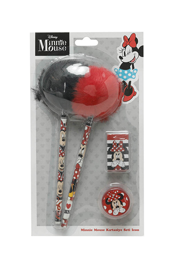 Minnie Mouse OTTO.40423C 4PR Çok Renkli Kız Çocuk Kalem Seti