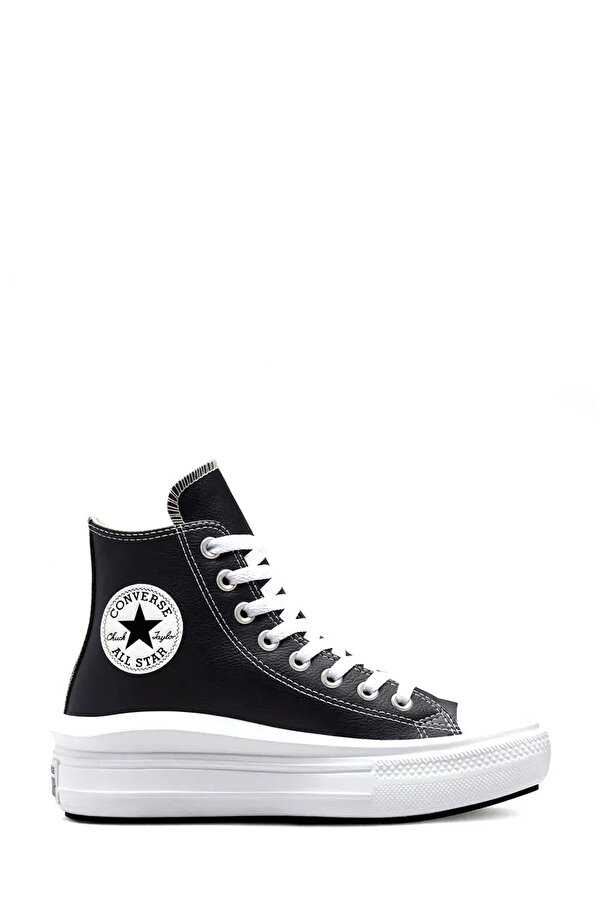 CHUCK TAYLOR ALL STAR MOV Siyah Kadın High Sneaker - Görsel 2